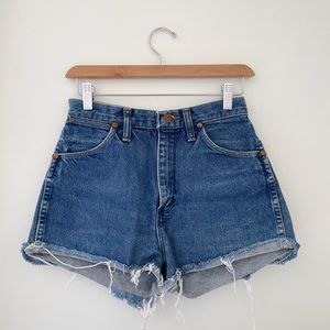 Vintage Wrangler Cut off Jean Shorts